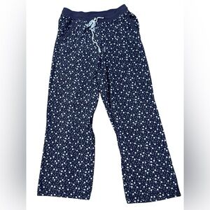 Nautica Drawstring Waist Sleep Pants Size Medium